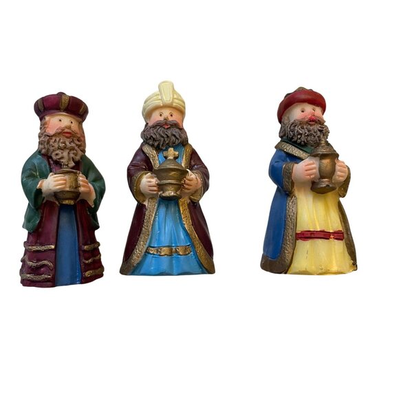 Holiday Seasons 11 Piece Nativity Set Christmas Figurines Vintage Deadstock u - Picture 11 of 16